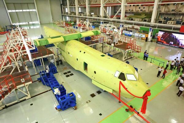 Avion-amphibie chinois AG600 Avion-amphibie chinois AG600 - Sputnik Afrique