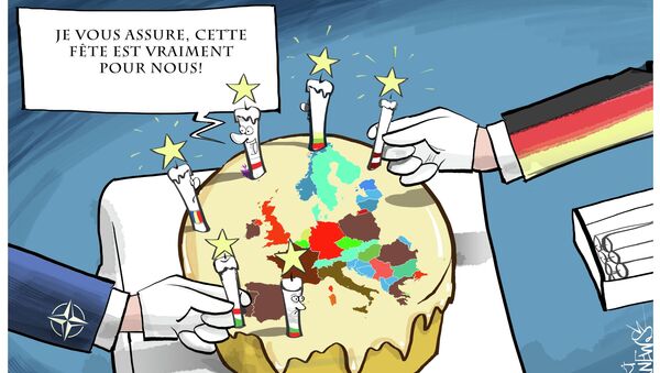 L'Otan et l'Allemagne se partagent le gâteau européen - Sputnik Afrique