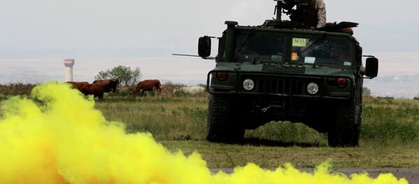 Véchicule militaire US - Sputnik Afrique