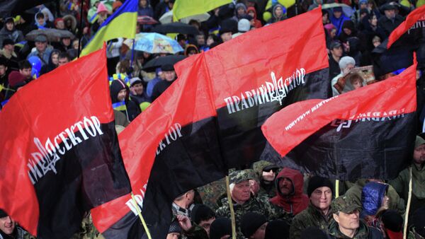 Митинг За единую Украину в Днепропетровске - Sputnik Afrique