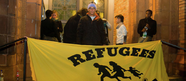 Réfugiés à Berlin, 2014 - Sputnik Afrique