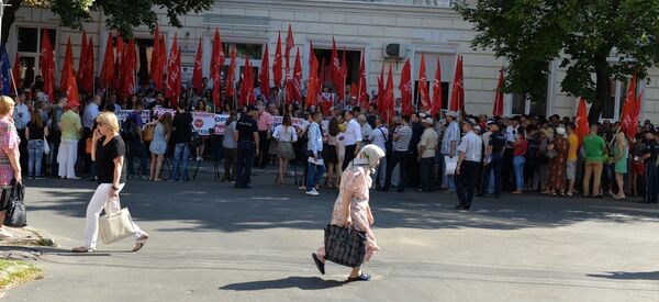 Protest PSRM - Sputnik Afrique