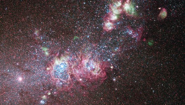 Dwarf galaxy NGC 4214 - Sputnik Afrique