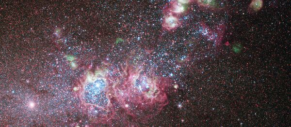 Dwarf galaxy NGC 4214 Dwarf galaxy NGC 4214 - Sputnik Afrique