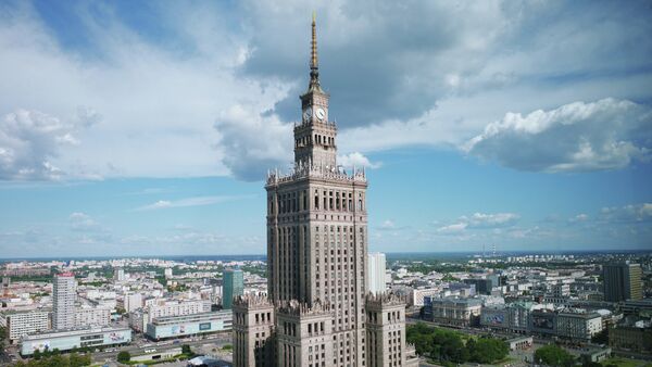 Le palais de la culture et de la science de Varsovie - Sputnik Afrique