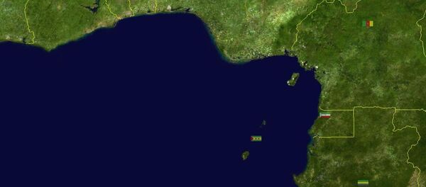 Photographie par satellite du golfe intérieur de Guinée - Sputnik Afrique