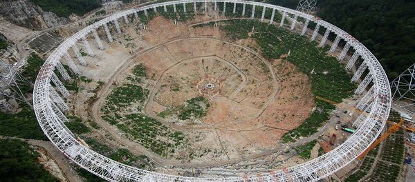 500米口径球面射电天文望远镜雏形初具 - Sputnik Afrique