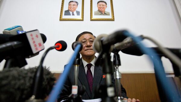 l’ambassadeur nord-coréen, Ji Jae Ryong - Sputnik Afrique