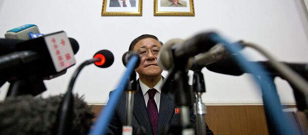 l’ambassadeur nord-coréen, Ji Jae Ryong - Sputnik Afrique