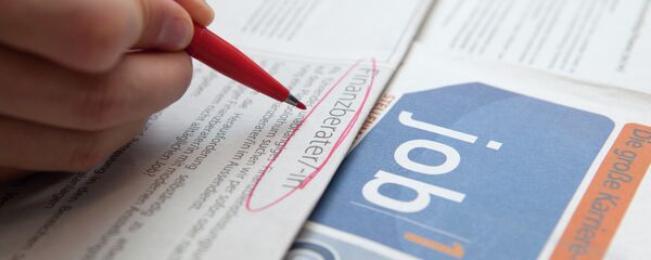 recherche d'emploi - Sputnik Afrique