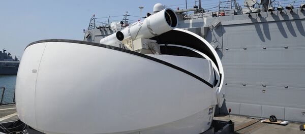 Un système laser de combat (image d'illustration) - Sputnik Afrique