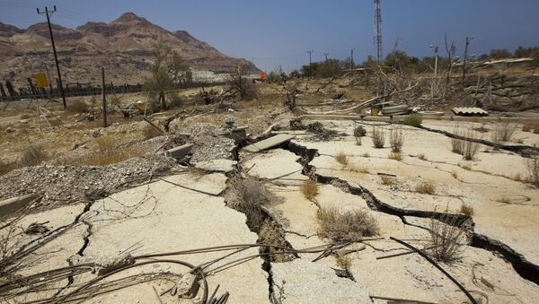 Засуха на берегу Мертвого моря - Sputnik Afrique