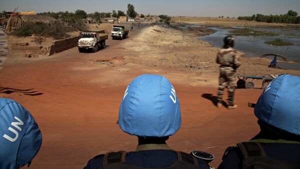 Les casques bleus au Mali - Sputnik Afrique