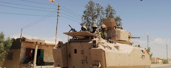 L'armée égyptienne dans le Sinaï (image d'archives) - Sputnik Afrique