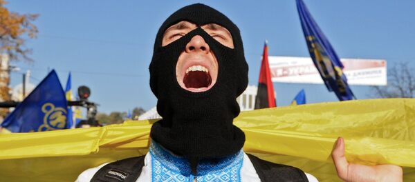 Мероприятия в честь годовщины создания УПА на Украине Мероприятия в честь годовщины создания УПА на Украине - Sputnik Afrique