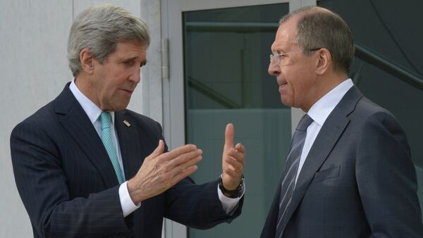 Lavrov et Kerry - Sputnik Afrique