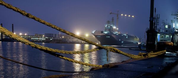 porte-hélicoptères de classe Mistral construit pour la Russie (baptisé Sébastopol) - Sputnik Afrique