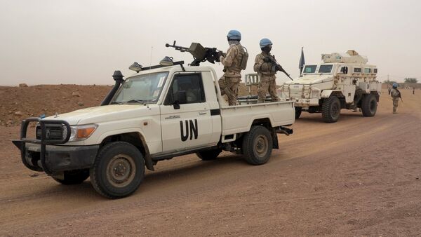 UN peacekeepers patrol in Kidal, Mali - Sputnik Afrique
