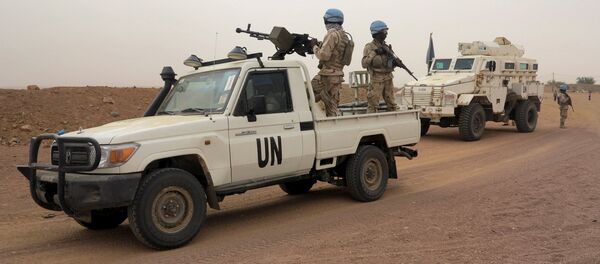 UN peacekeepers patrol in Kidal, Mali - Sputnik Afrique