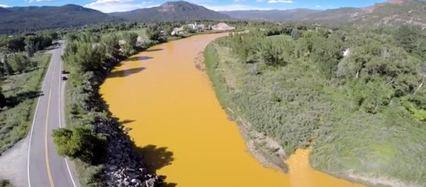 L'Animas pollué - Sputnik Afrique