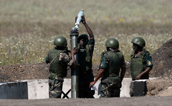 Russie: concours international de tir d'artillerie - Sputnik Afrique
