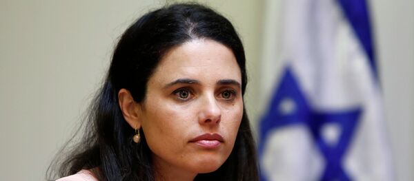 Israeli Knesset Member Ayelet Shaked of the far-right Jewish Home party is seen on May 6, 2015 - Sputnik Afrique