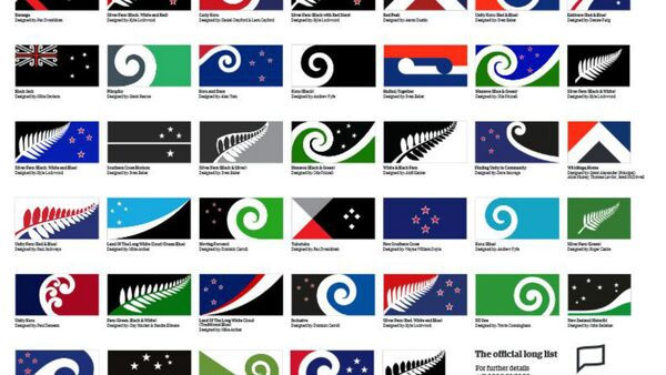 40 designs d'un nouveau drapeau néo-zélandais - Sputnik Afrique