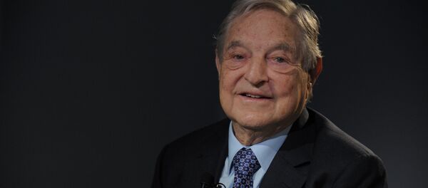 Soros Fund Management Chairman George Soros poses on January 26, 2013, - Sputnik Afrique