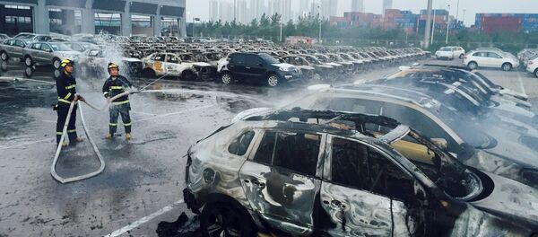 Chine: Tianjin plongée dans le chaos après les explosions - Sputnik Afrique