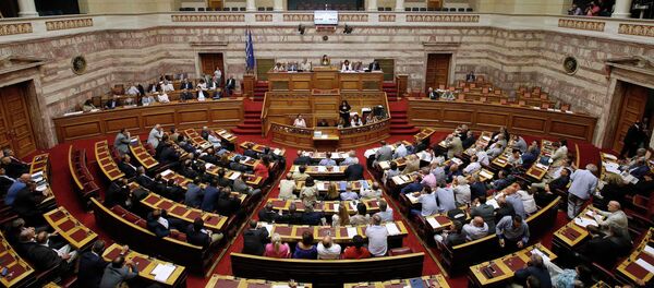 Parliamentary session in Athens, Greece - Sputnik Afrique