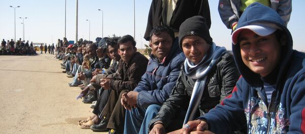 Immigrés en Europe Immigrés en Europe - Sputnik Afrique