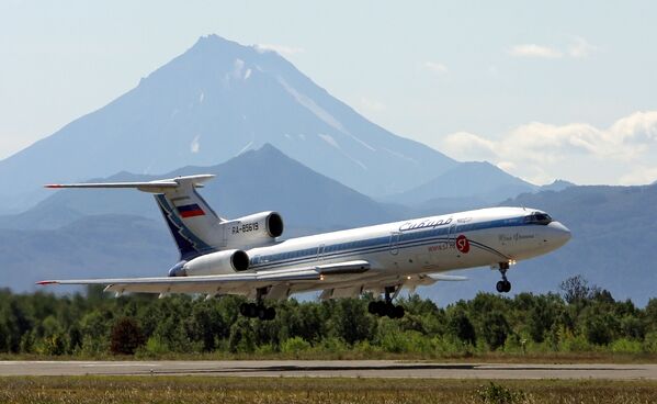 Самолет Ту-154 - Sputnik Afrique