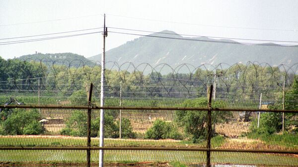 L’arme de la guerre psychologique démantelée à la frontière des deux Corées - Sputnik Afrique