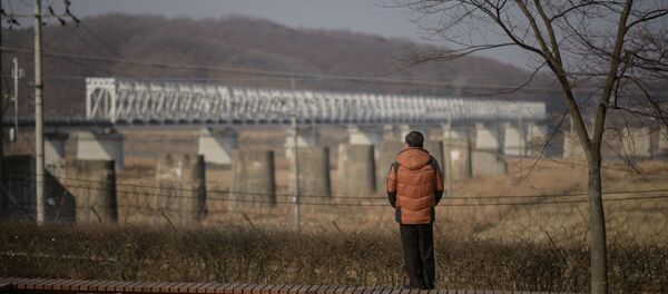 Zone démilitarisée (DMZ) entre la Corée du Nord et la Corée du Sud Zone démilitarisée (DMZ) entre la Corée du Nord et la Corée du Sud - Sputnik Afrique