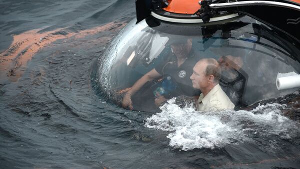 Poutine prend part à une expédition sous-marine - Sputnik Afrique