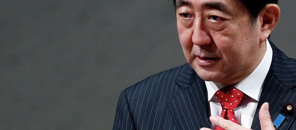 Premier ministre japonais  Shinzo Abe - Sputnik Afrique