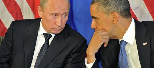 Vladimir Poutine et Barack Obama. Archive photo - Sputnik Afrique