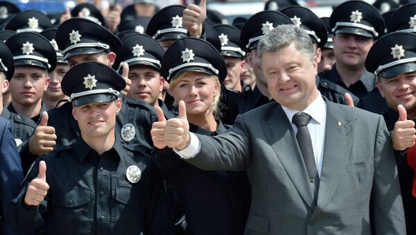 Nouvelle police ukrainienne, juillet 2015 - Sputnik Afrique