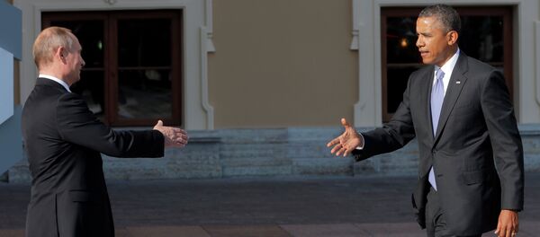 Vladimir Poutine et Barack Obama. Archive photo - Sputnik Afrique