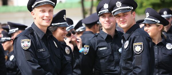 Police ukrainienne, 2015 - Sputnik Afrique