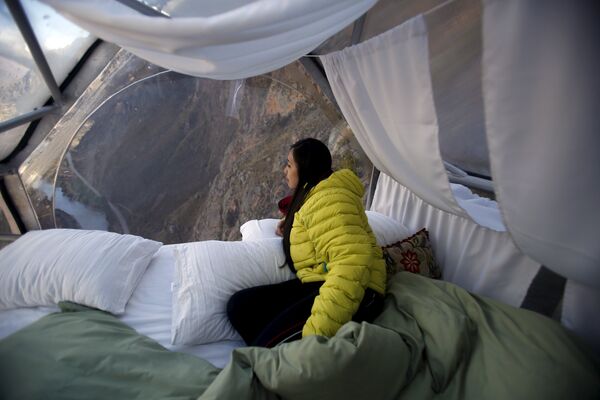 Pérou: un hôtel garanti sensations fortes - Sputnik Afrique