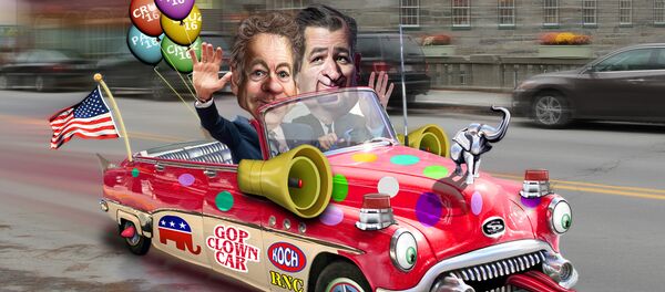 Rand Paul joins Ted Cruz in the Republican Clown Car - Sputnik Afrique