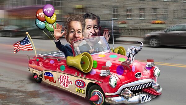 Rand Paul joins Ted Cruz in the Republican Clown Car - Sputnik Afrique