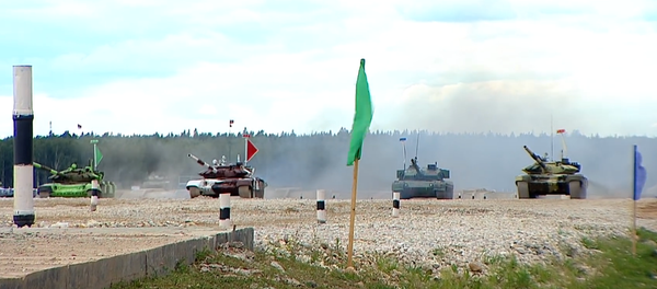 Biathlon en char d'assaut: les meilleures images Biathlon en char d'assaut: les meilleures images - Sputnik Afrique