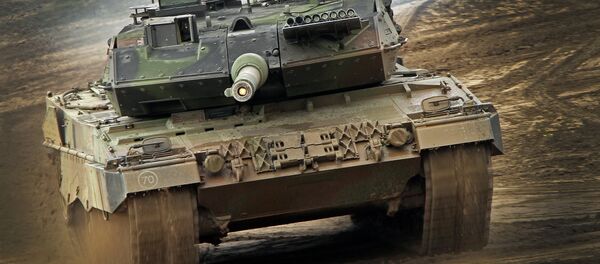 Le char allemand Leopard-2 - Sputnik Afrique