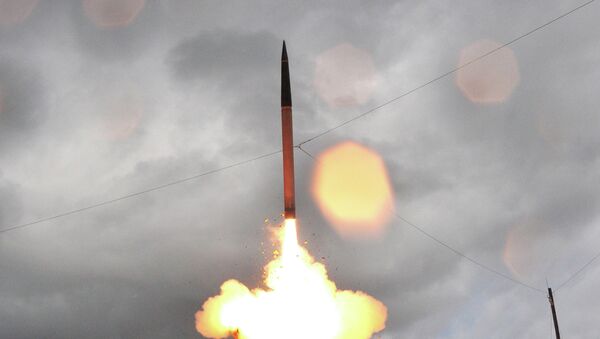 THAAD missile being launched - Sputnik Afrique