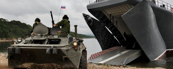 Les exercices militaires russo-chinois Coopération maritime – 2015 - Sputnik Afrique