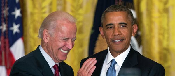 Le vice-président Joe Biden et le président Barack Obama - Sputnik Afrique