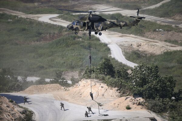 Ulchi-Freedom Guardian: exercices militaires conjoints américano-sud-coréens - Sputnik Afrique