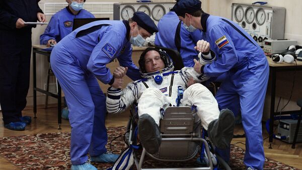 L'astronaute de la NASA Terry Virts se prépare à un vol à bord d'un Soyouz - Sputnik Afrique